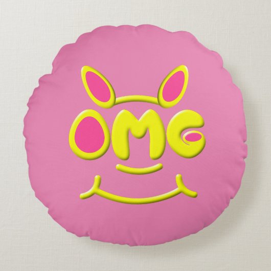 OMG枕 ラウンドクッション (正面)