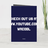 omg猫のハッピーバースデーカード カード (裏面)