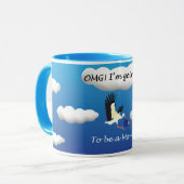OMG私はお母さんのマグであることを行っています マグカップ (正面左)