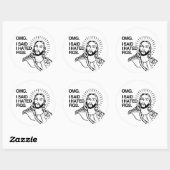 OMG私はイチジクが嫌いと言った ラウンドシール (シート)