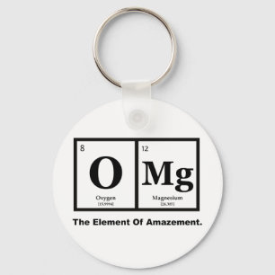 OMG驚嘆、科学のユーモアの要素 キーホルダー