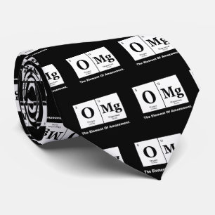 OMG驚嘆、科学のユーモアの要素 ネクタイ