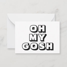 OMG，ああ私の神，神，白黒カード アドバイスカード