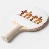 OMG！ありがと 卓球ラケット (正面アングル)