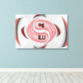 OMG！イユ キャンバスプリント (インサイチュ (ウッドフロア))