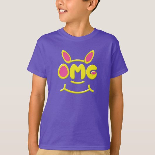 OMG キッズTシャツ Tシャツ (正面)