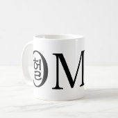 OMG コーヒーマグカップ (正面左)