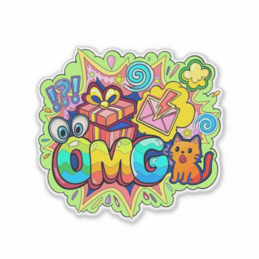 OMG シール (正面)