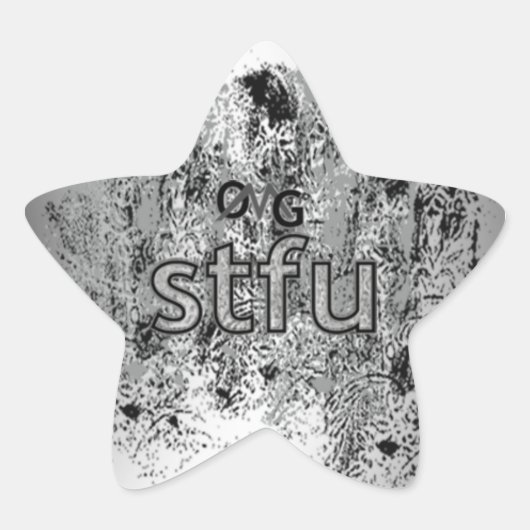 OMG!ストフ 星シール (正面)
