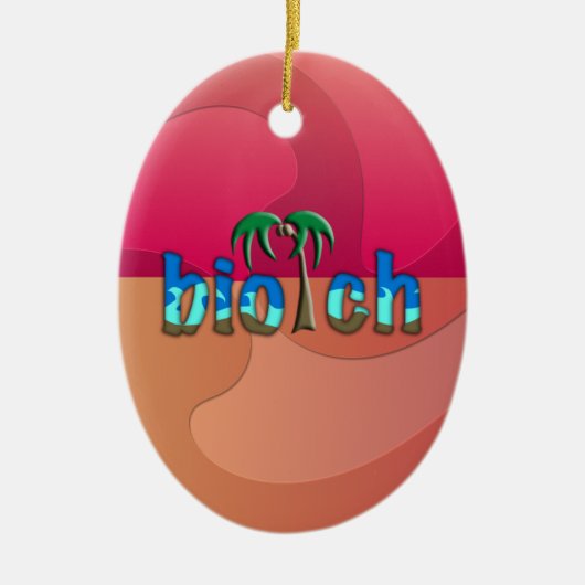 OMG！ビオッチ セラミックオーナメント (正面)