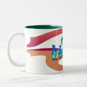 OMG！ビオッチ ツートーンマグカップ (左)