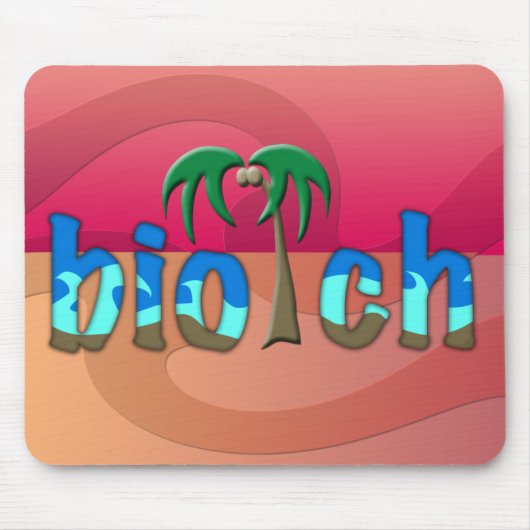 OMG！ビオッチ マウスパッド (正面)