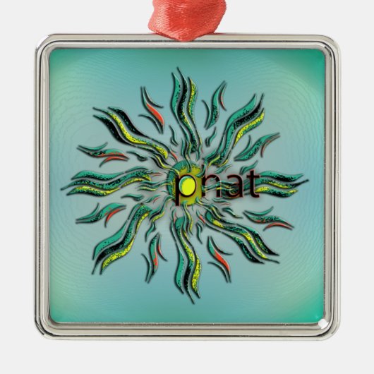 OMG！ファット メタルオーナメント (正面)