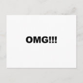 OMG!!! ポストカード (正面)