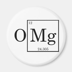 OMG -マグネシウム- Mg -周期表 マグネット