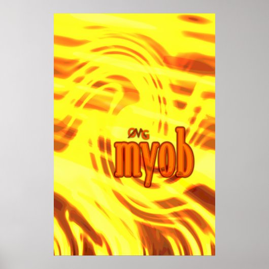 OMG！ミオブ ポスター (正面)