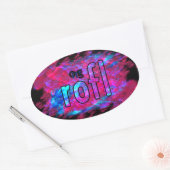 OMG！ロフール 楕円形シール (封筒)