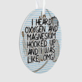 OMG -化学先生のための素晴らしいギフト! オーナメント (正面)