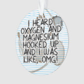 OMG -化学先生のための素晴らしいギフト! オーナメント (正面)