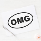 OMG 楕円形シール (封筒)