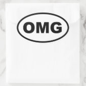 OMG 楕円形シール (バッグ)