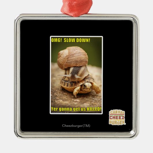 OMG! 減速! メタルオーナメント (正面)