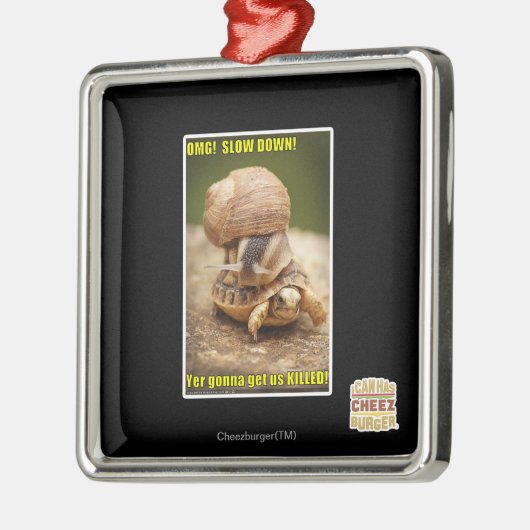 OMG! 減速! メタルオーナメント (左)