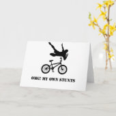 OMG! 私の自身の発育阻害 カード (黄色い花)