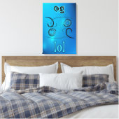 OMG！笑 キャンバスプリント (インサイチュ (寝室))