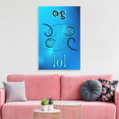 OMG！笑 キャンバスプリント (インサイチュ (リビング))