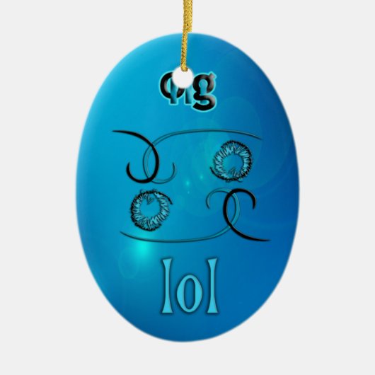 OMG!笑 セラミックオーナメント (正面)