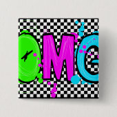 OMG! 缶バッジ (正面)