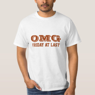 OMG、金曜日、ついに Tシャツ