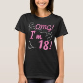 OMG 18誕生日For Girls Tシャツ (正面)