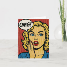 OMG Birthday Card カード