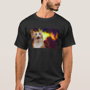 OMG Cat宇宙ミーム熱狂するCat宇宙 Tシャツ
