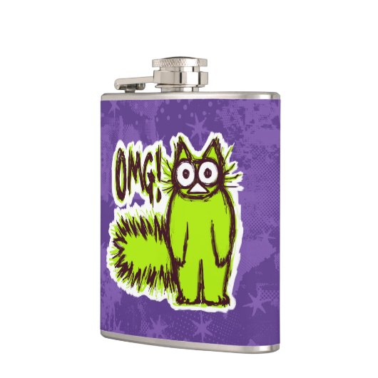 OMG CAT フラスク (左)