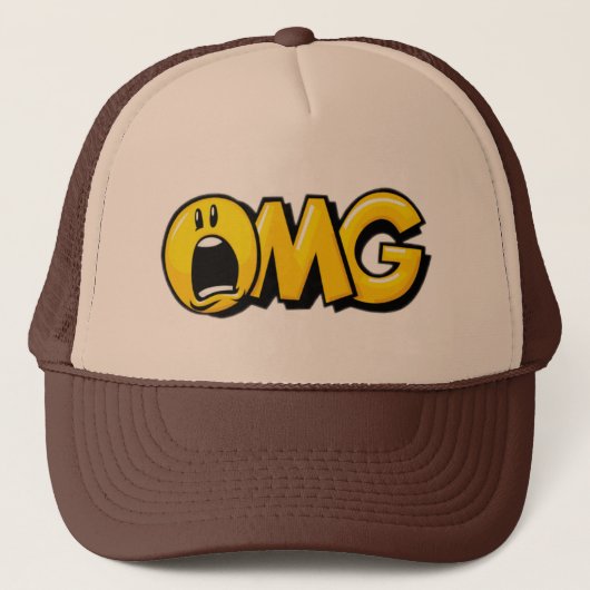 OMG Design Trucker Hats  キャップ (正面)