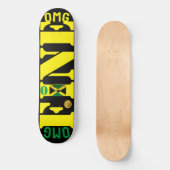 OMG FINE (JAMAICA) 8 1/4" スケートボードデッキ (正面)