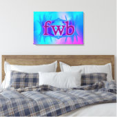 OMG!fwb キャンバスプリント (インサイチュ (寝室))