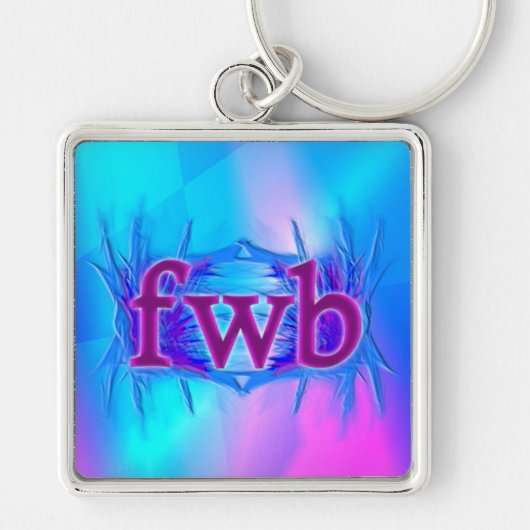 OMG!fwb キーホルダー (正面)