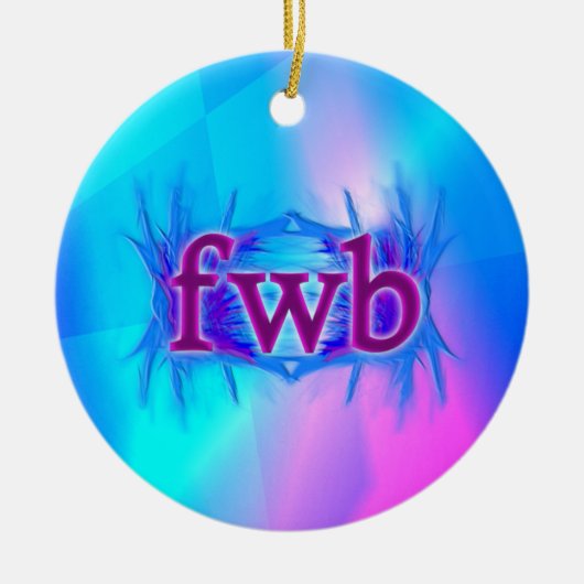 OMG!fwb セラミックオーナメント (正面)