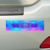 OMG!fwb バンパーステッカー (車上)