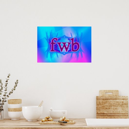 OMG!fwb ポスター (キッチン)