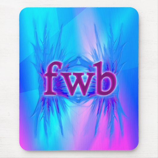 OMG!fwb マウスパッド (正面)