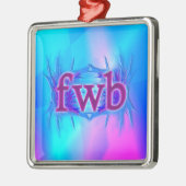 OMG!fwb メタルオーナメント (左)