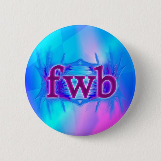 OMG!fwb 缶バッジ (正面)