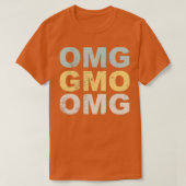 OMG GMO Tシャツ (デザイン正面)