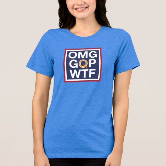 OMG GQP WTF トライブレンドＴシャツ (正面)