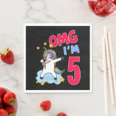 OMG I AM 5 スタンダードランチョンナプキン (インサイチュ)